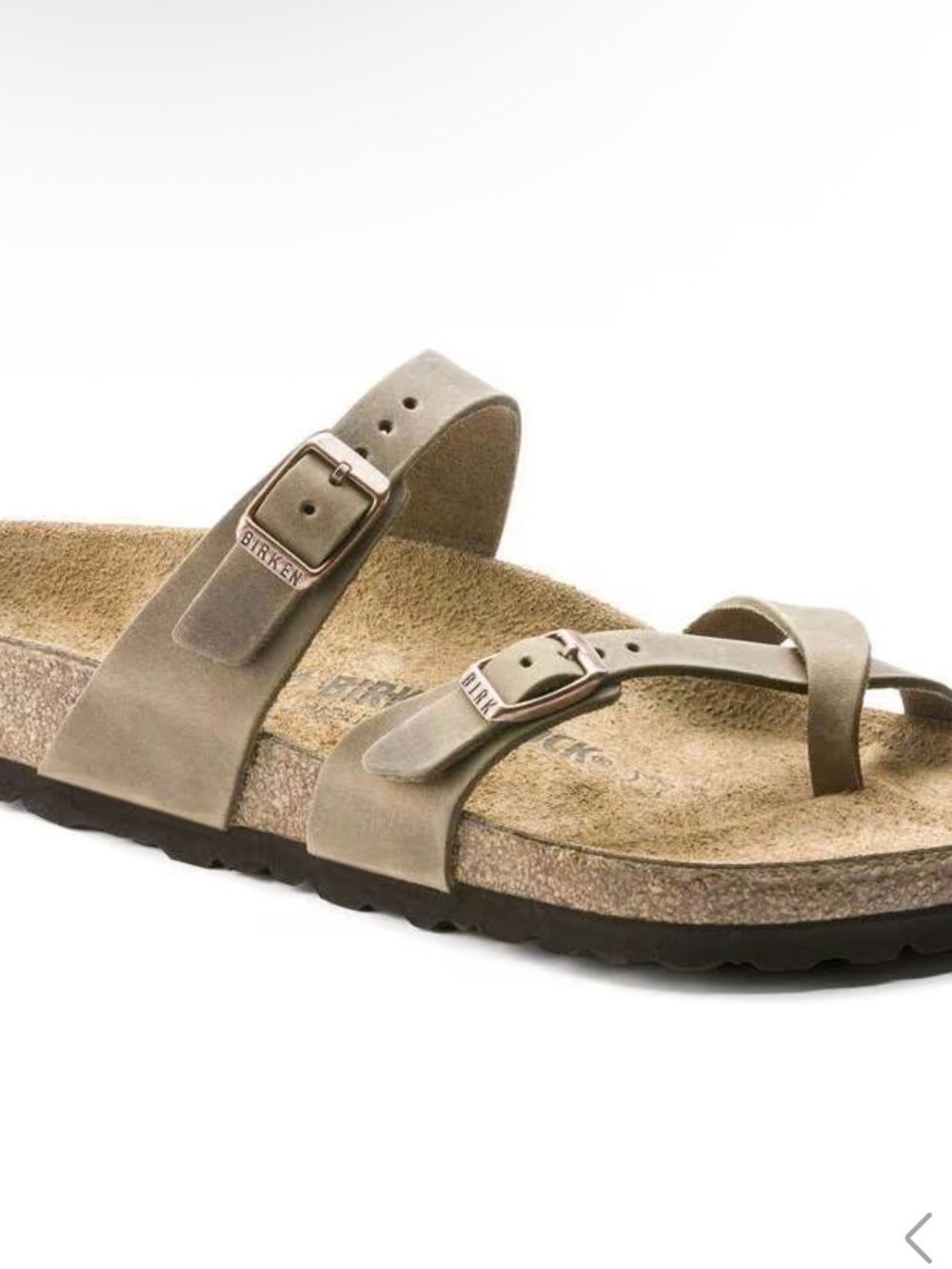 Birkenstock Women's Taupe Mayari Two-Strap Sandal